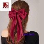 Moño de moda para primavera,Moño para cabello con clip a presión